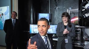 President Obama has visited Ronler Acres to promote science, technology, engineering and math (STEM) education and technology manufacturing.
